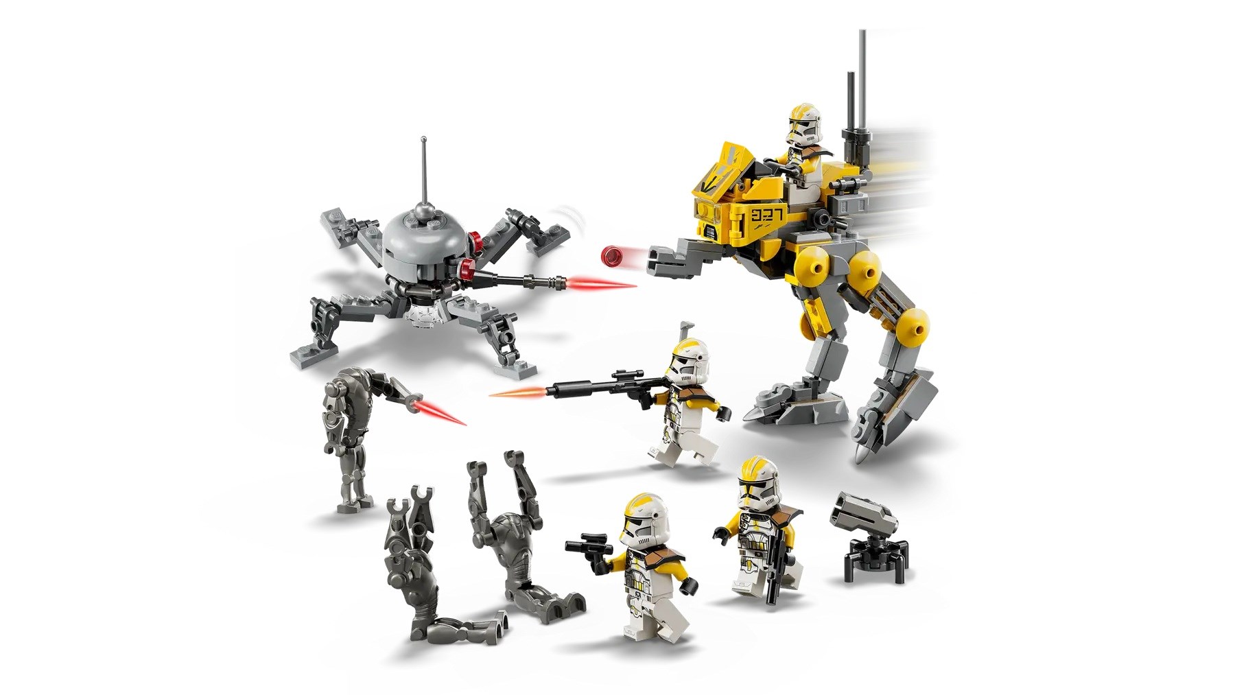 LEGO STAR WARS 75431 327th Star Corps Clone Troopers Battle Pack LEGO STAR WARS 75431 327th Star Corps Clone Troopers Battle Pack