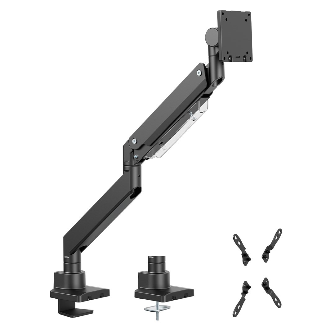 Maclean MC-968 Double Arm Monitor Mount with Gas Spring 17-57" 27 kg Heavy Duty Sturdy Full Motion Holder Bracket Max VESA 200x200 Maclean MC-968 Double Arm Monitor Mount with Gas Spring 17-57" 27 kg Heavy Duty Sturdy Full Motion Holder Bracket Max VESA 200x200