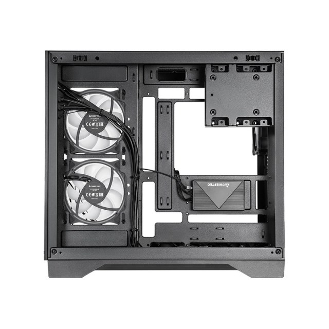 Chieftec Visio GM-30B-TG-OP schwarz Tempered Glass x 2 Cube Black Chieftec Visio GM-30B-TG-OP schwarz Tempered Glass x 2 Cube Black