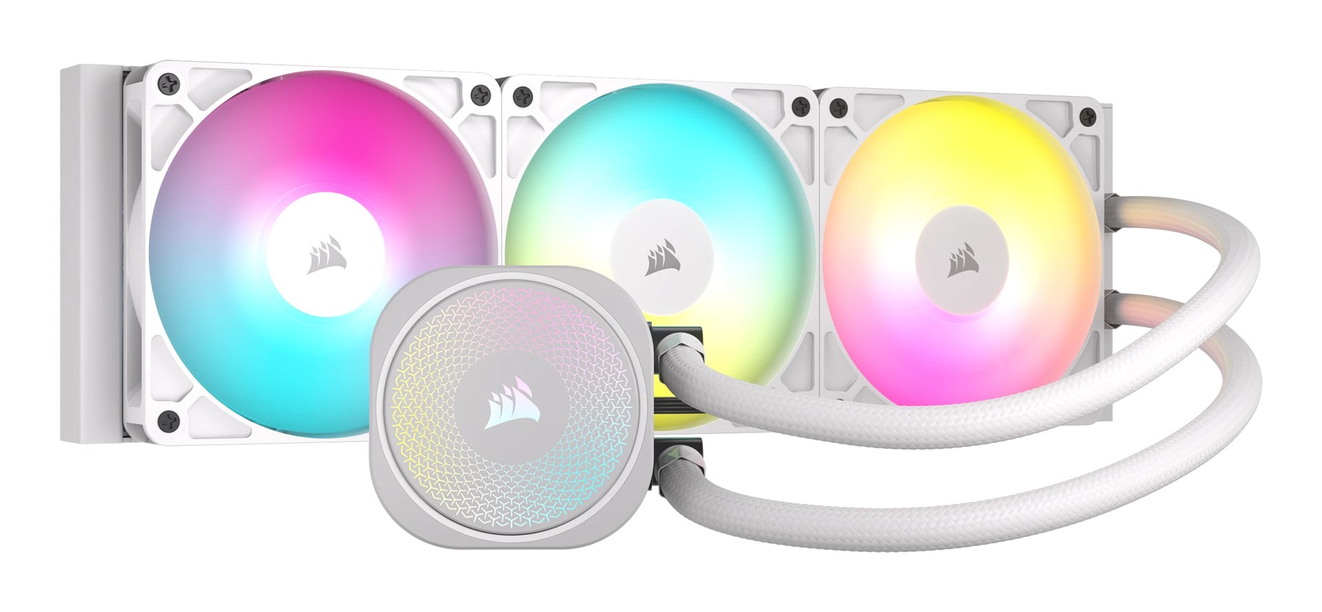 Corsair Nautilus 360 RS ARGB Liquid Processor All-in-one liquid cooler White 1 pc(s) Corsair Nautilus 360 RS ARGB Liquid Processor All-in-one liquid cooler White 1 pc(s)
