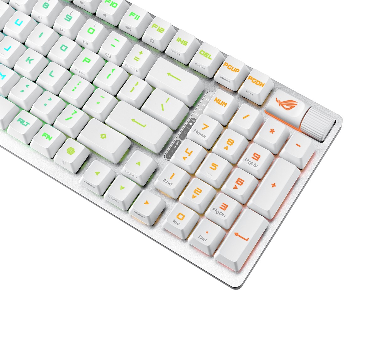 ASUS ROG Strix Scope II 96 RX Wireless keyboard Gaming USB + RF Wireless + Bluetooth White ASUS ROG Strix Scope II 96 RX Wireless keyboard Gaming USB + RF Wireless + Bluetooth White