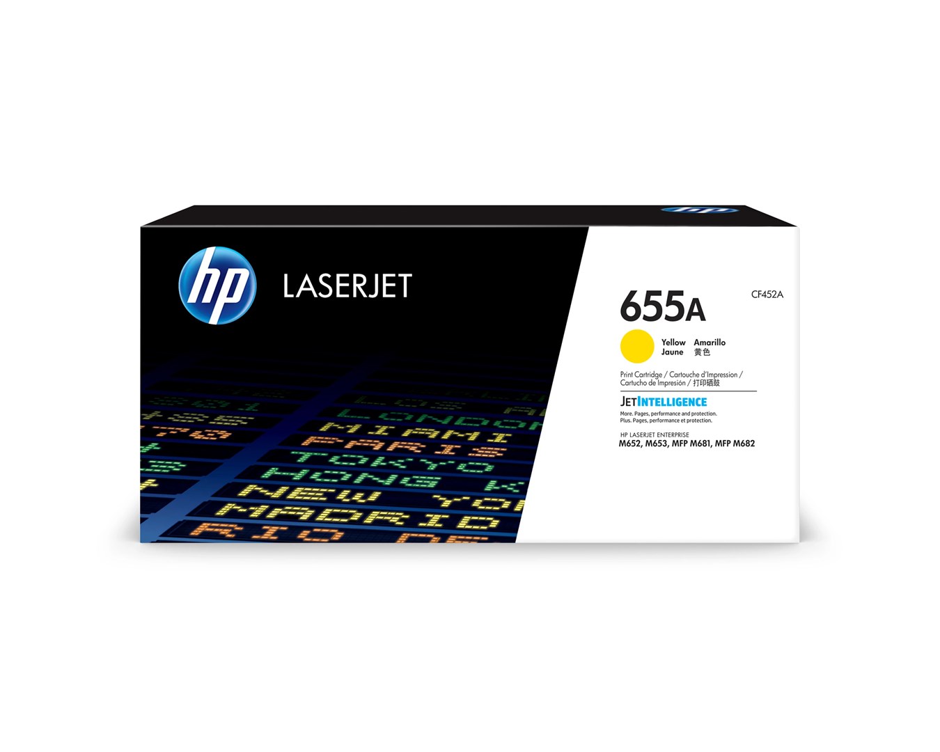 HP 655A Yellow Original LaserJet Toner Cartridge HP 655A Yellow Original LaserJet Toner Cartridge
