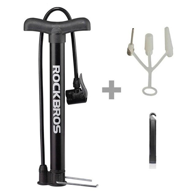 Rockbros A320 Bicycle floor pump Black Rockbros A320 Bicycle floor pump Black