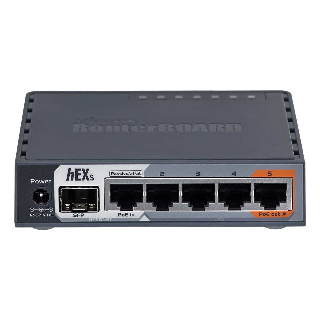 Mikrotik hEX S wired router Gigabit Ethernet Black Mikrotik hEX S wired router Gigabit Ethernet Black