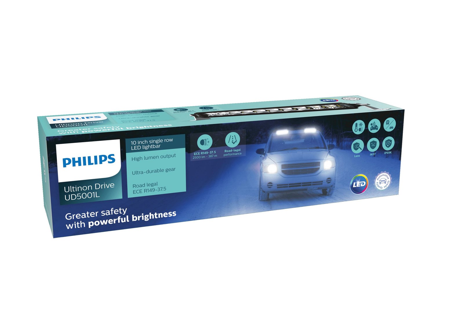 Philips Ultinon Drive 5100 LUMUD5102LX1 10 inch LED light bar Philips Ultinon Drive 5100 LUMUD5102LX1 10 inch LED light bar