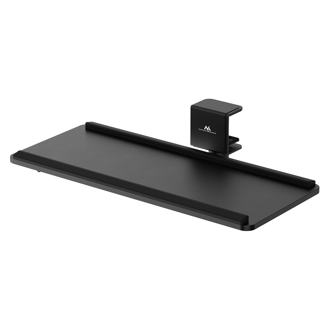 Maclean under-desk keyboard holder, max. load 5kg, horizontal and vertical reg., black, MC-108 B Maclean under-desk keyboard holder, max. load 5kg, horizontal and vertical reg., black, MC-108 B
