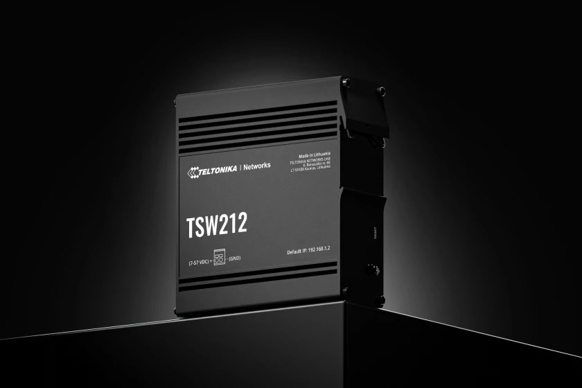 Teltonika TSW212 Managed L2 Gigabit Ethernet (10/100/1000) Black Teltonika TSW212 Managed L2 Gigabit Ethernet (10/100/1000) Black