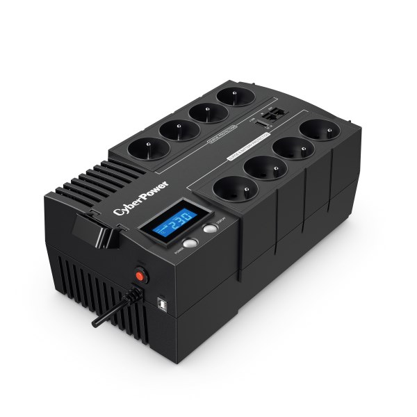 CyberPower BR700ELCD-FR uninterruptible power supply (UPS) Line-Interactive 0.7 kVA 420 W 8 AC outlet(s) CyberPower BR700ELCD-FR uninterruptible power supply (UPS) Line-Interactive 0.7 kVA 420 W 8 AC outlet(s)