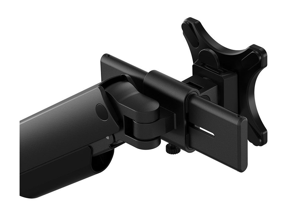 Neomounts DS65S-950BL2 Monitor arm 24-34" - gas spring - Topfix - multi-adjustable - 180°-stop Neomounts DS65S-950BL2 Monitor arm 24-34" - gas spring - Topfix - multi-adjustable - 180°-stop