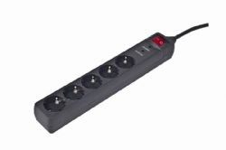 EnerGenie SPG5-C-15 surge protector Black 5 AC outlet(s) 250 V 4.5 m EnerGenie SPG5-C-15 surge protector Black 5 AC outlet(s) 250 V 4.5 m