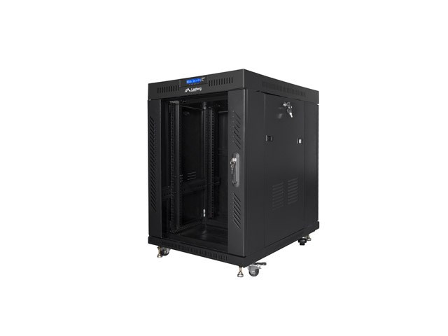 LANBERG FREE STANDING 19" RACK CABINET 15U 600x800 BLACK LANBERG FREE STANDING 19" RACK CABINET 15U 600x800 BLACK