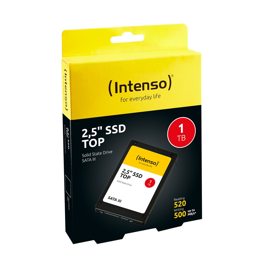 Intenso Top 1 TB 2.5" Serial ATA III MLC Intenso Top 1 TB 2.5" Serial ATA III MLC