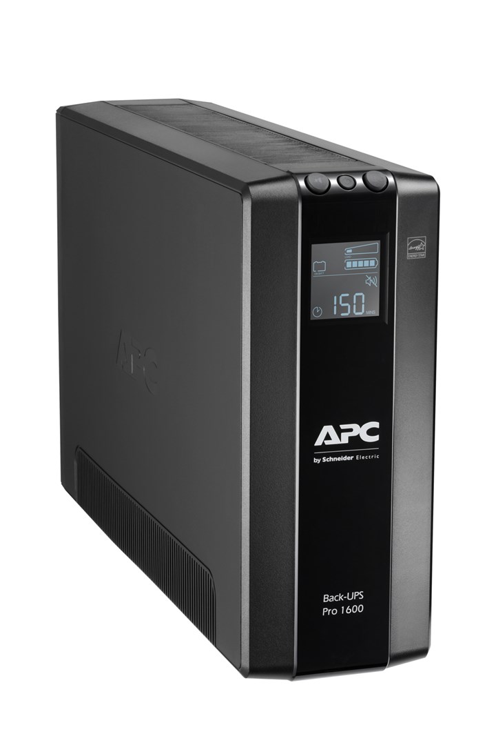 APC Back-UPS Pro, 1600VA/960W, Tower, 230V, 8x IEC C13 outlets, AVR, LCD, User Replaceable Battery APC Back-UPS Pro, 1600VA/960W, Tower, 230V, 8x IEC C13 outlets, AVR, LCD, User Replaceable Battery