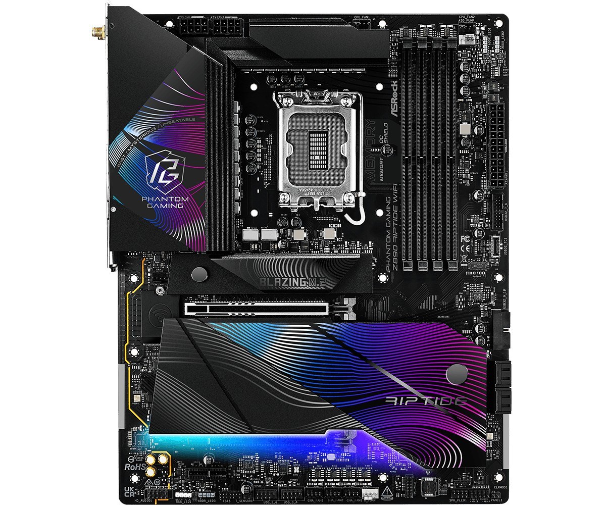 ASRock Z890 Riptide WiFi Motherboard ASRock Z890 Riptide WiFi Motherboard