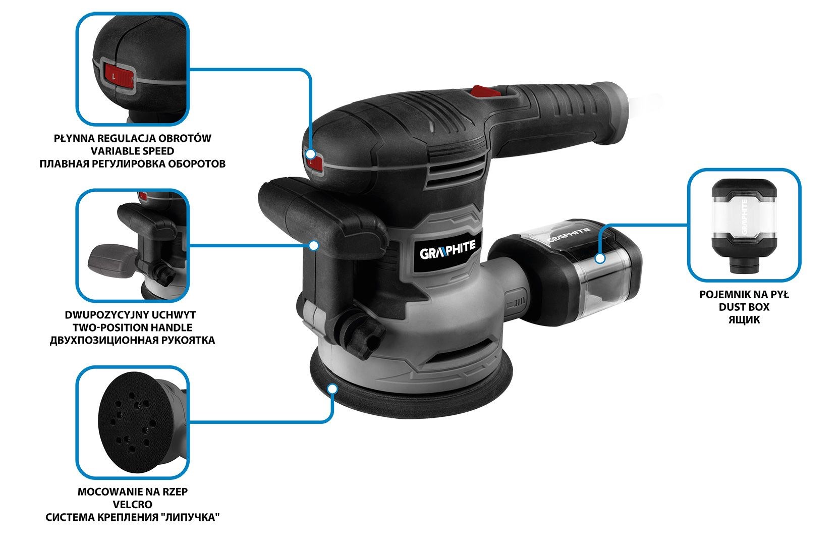 Graphite 59G349 floor polisher/sander Graphite 59G349 floor polisher/sander
