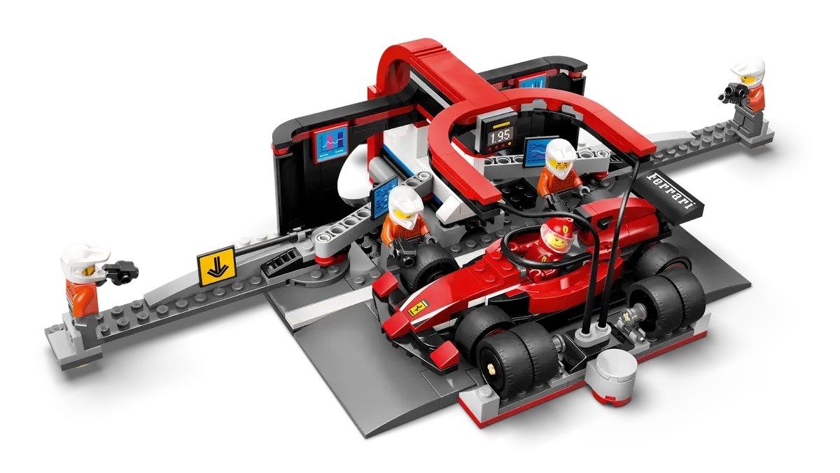 LEGO CITY 60443 F1 - Pit Stop & Pit Crew with Ferrari Car LEGO CITY 60443 F1 - Pit Stop & Pit Crew with Ferrari Car