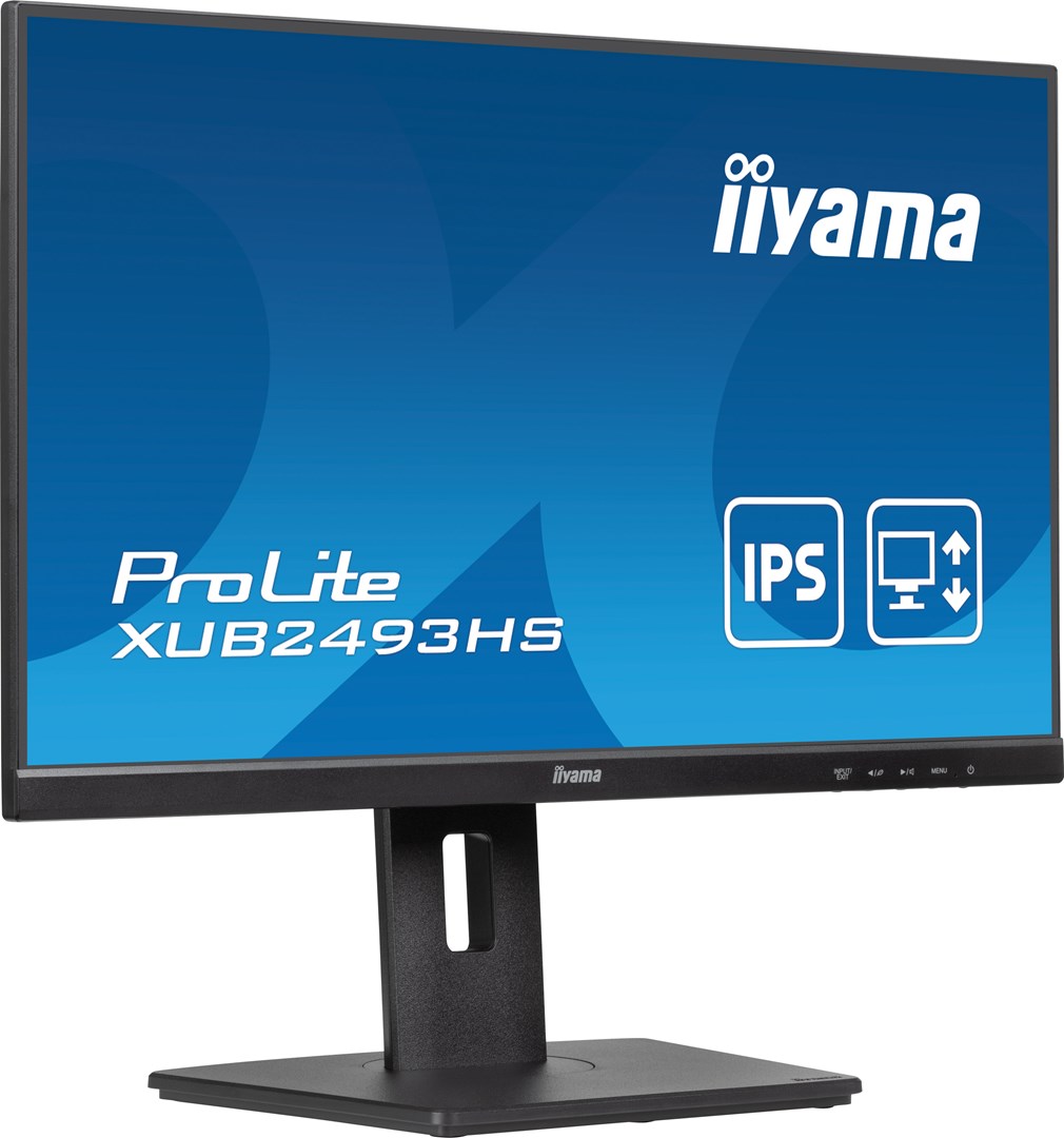 iiyama ProLite XUB2493HS-B6 computer monitor 60.5 cm (23.8") 1920 x 1080 pixels Full HD LED Black iiyama ProLite XUB2493HS-B6 computer monitor 60.5 cm (23.8") 1920 x 1080 pixels Full HD LED Black