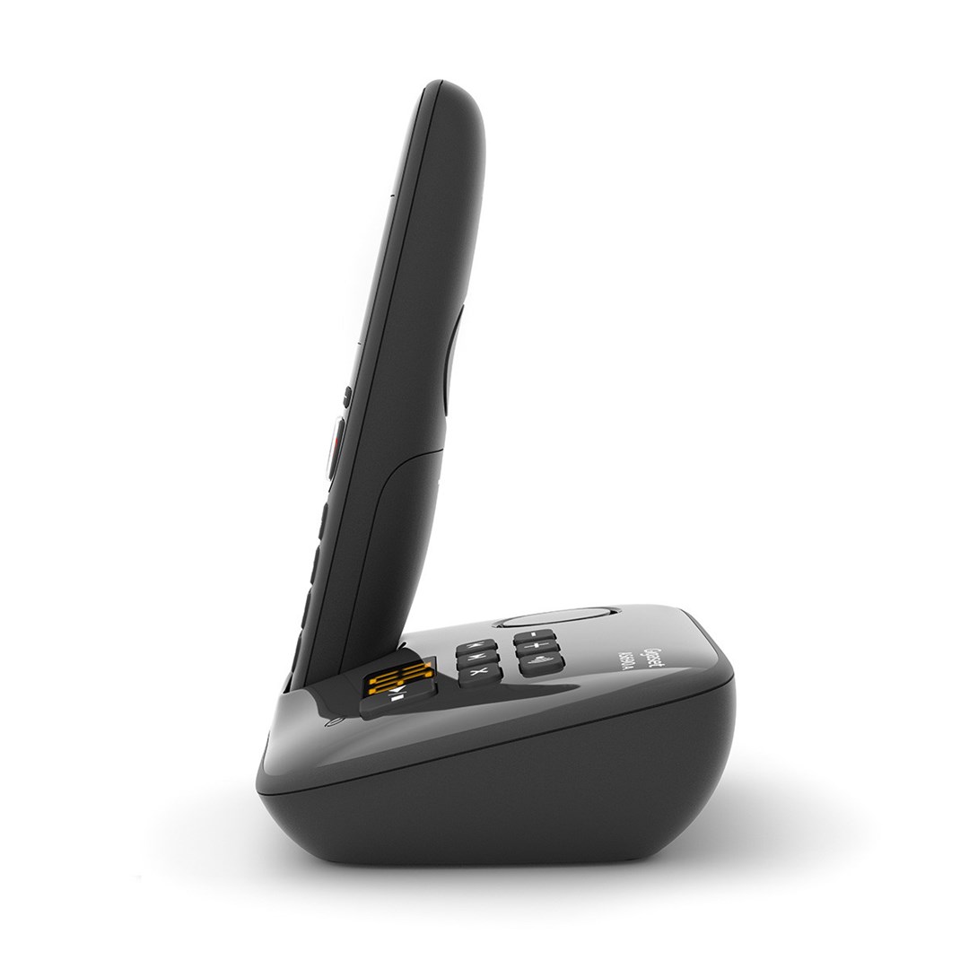 Gigaset AS690A Analog/DECT telephone Caller ID Black Gigaset AS690A Analog/DECT telephone Caller ID Black