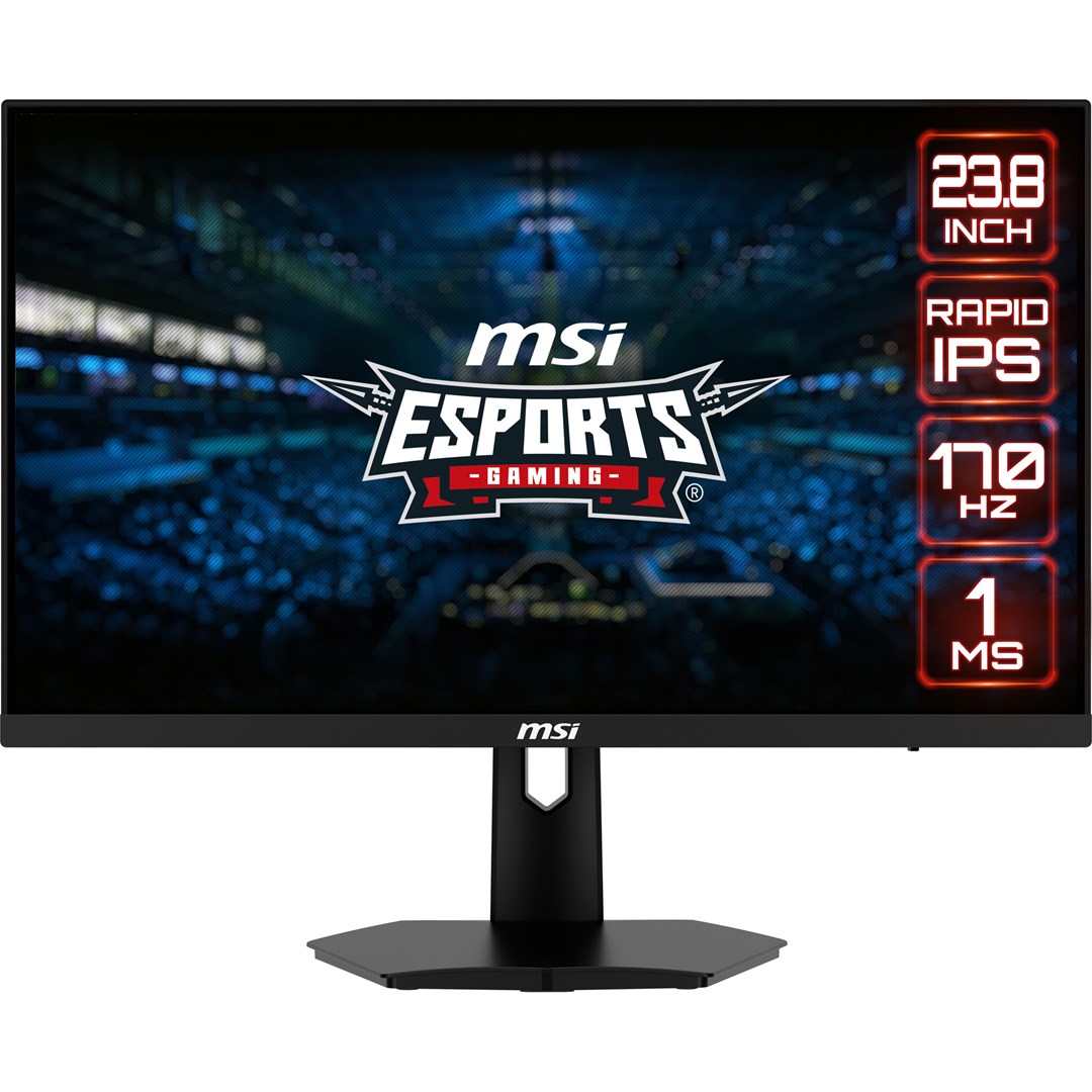 MSI G244F E2 computer monitor 60.5 cm (23.8") 1920 x 1080 pixels Full HD Black MSI G244F E2 computer monitor 60.5 cm (23.8") 1920 x 1080 pixels Full HD Black