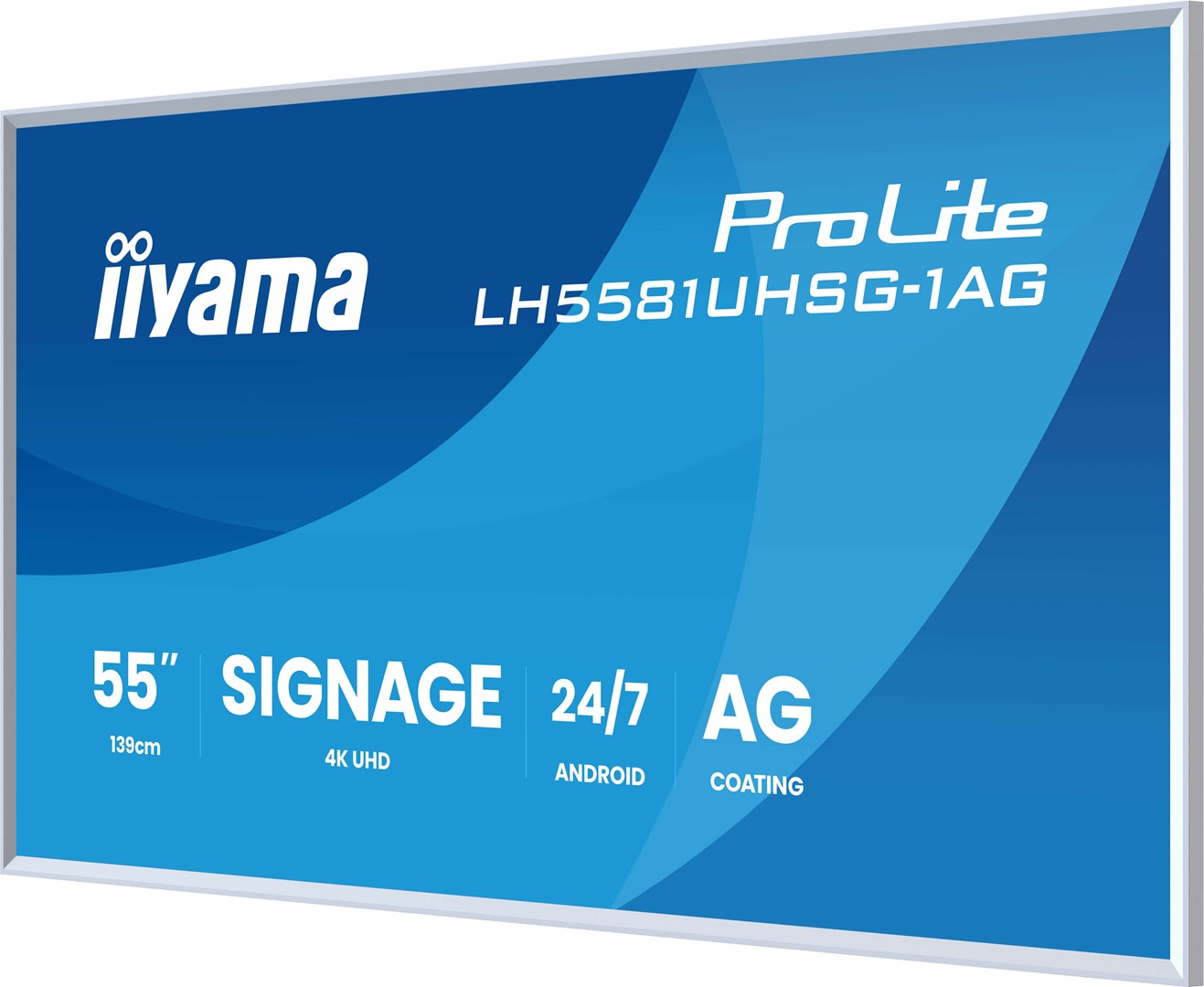 iiyama 55" 4K UHD Digital Signage Display — Sleek, Flexible, and Ready for Any Creative Space iiyama 55" 4K UHD Digital Signage Display — Sleek, Flexible, and Ready for Any Creative Space