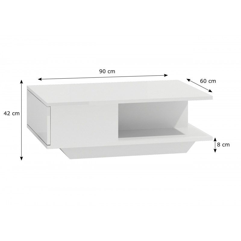 Topeshop DENVER BIEL P coffee/side/end table Coffee table Free-form shape 1 leg(s) Topeshop DENVER BIEL P coffee/side/end table Coffee table Free-form shape 1 leg(s)