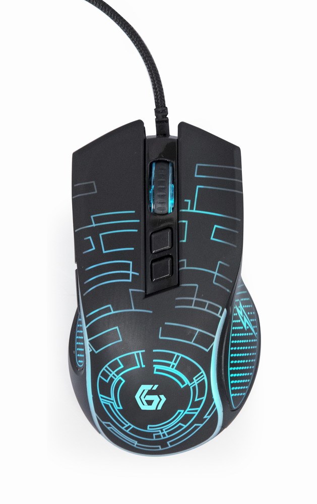Gembird MUSG-RGB-01 mouse Right-hand USB Type-A 3600 DPI Gembird MUSG-RGB-01 mouse Right-hand USB Type-A 3600 DPI