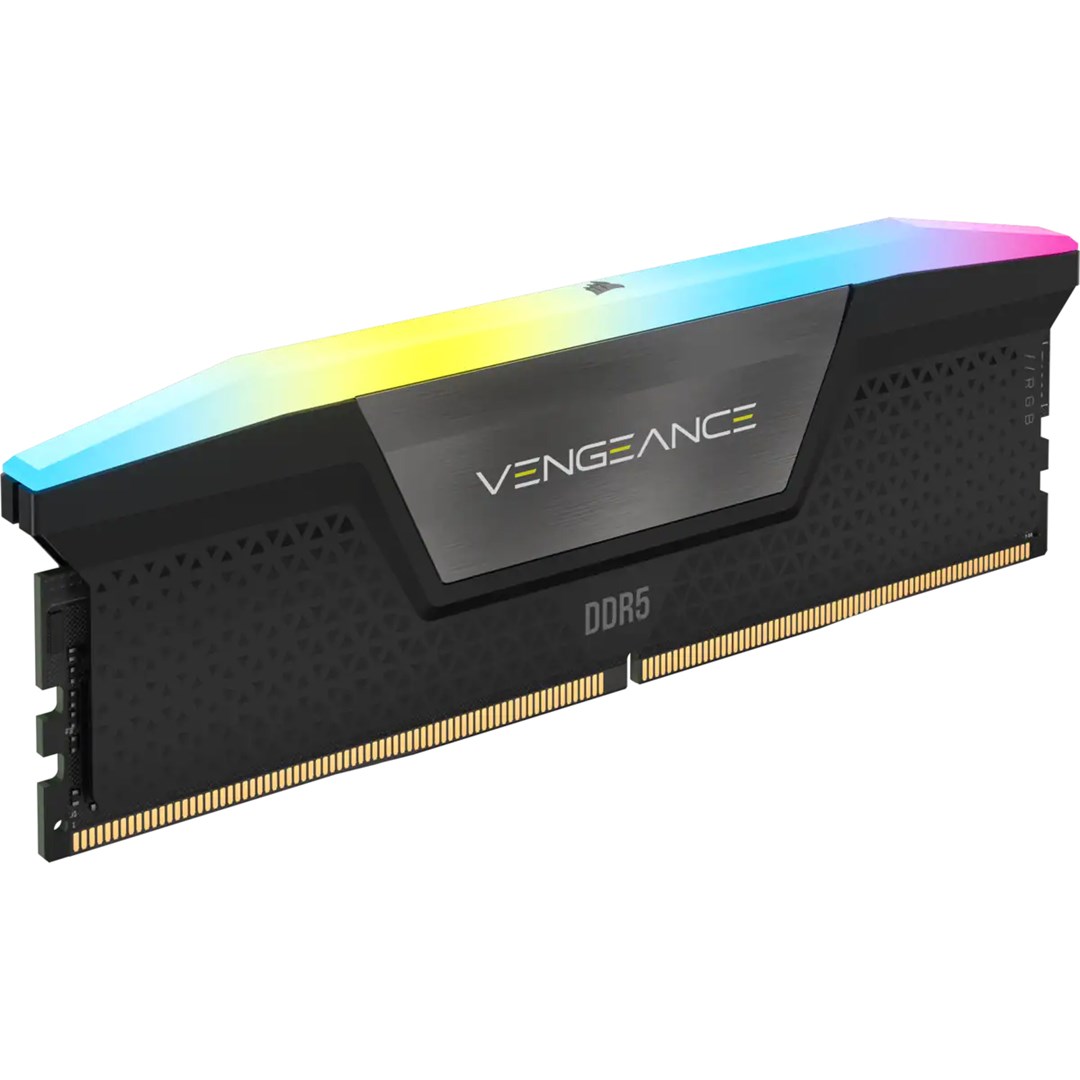 Corsair Vengeance RGB CMH32GX5M2X7200C34 memory module 32 GB 2 x 16 GB DDR5 7200 MHz Corsair Vengeance RGB CMH32GX5M2X7200C34 memory module 32 GB 2 x 16 GB DDR5 7200 MHz