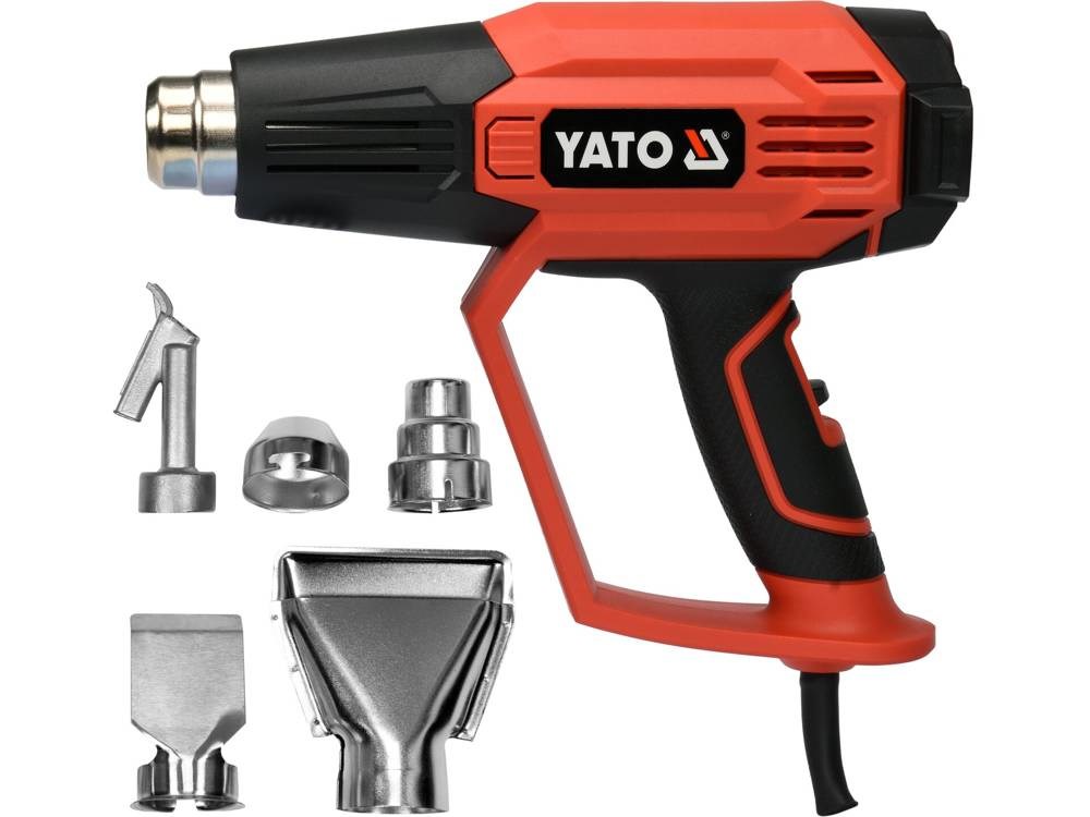 YATO HEAT GUN 1600W 50-650C 2GEARS LCD +MEMORY YATO HEAT GUN 1600W 50-650C 2GEARS LCD +MEMORY