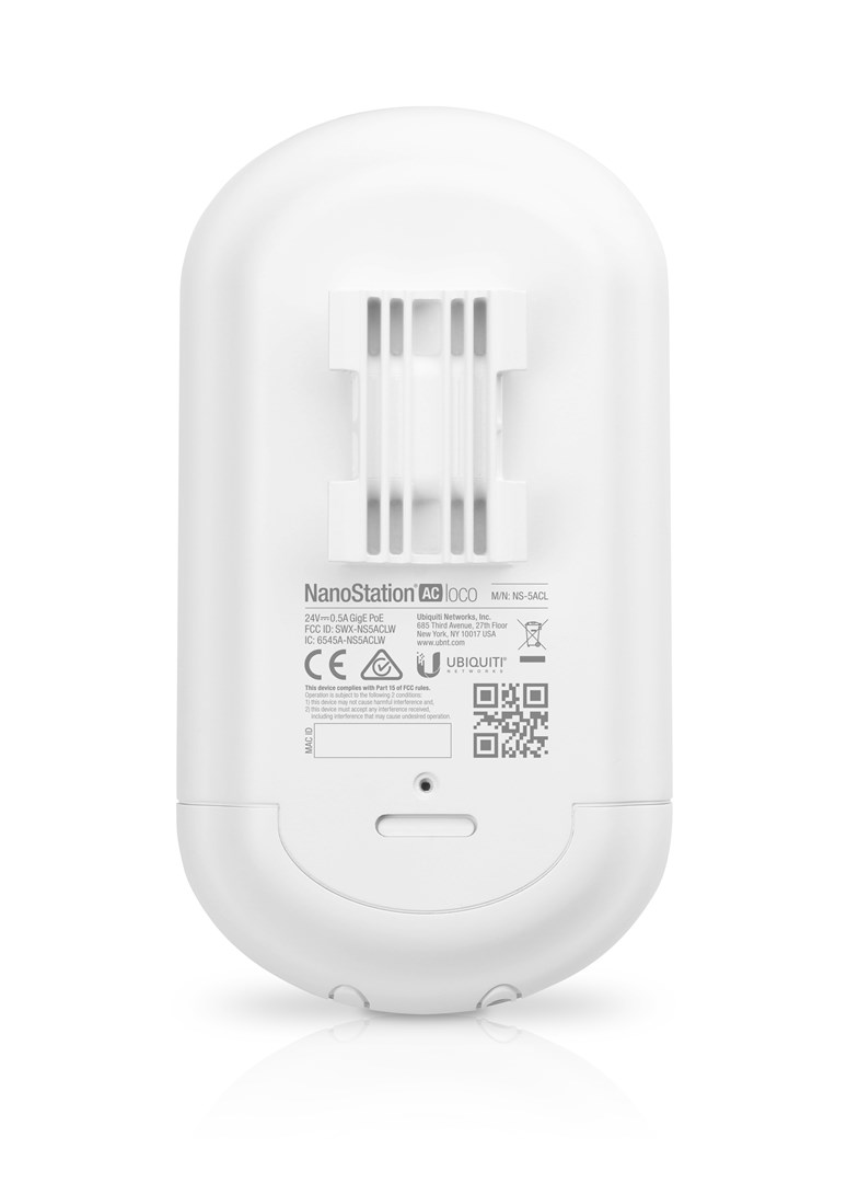 Ubiquiti NanoStation 5AC Loco 1000 Mbit/s White Power over Ethernet (PoE) Ubiquiti NanoStation 5AC Loco 1000 Mbit/s White Power over Ethernet (PoE)