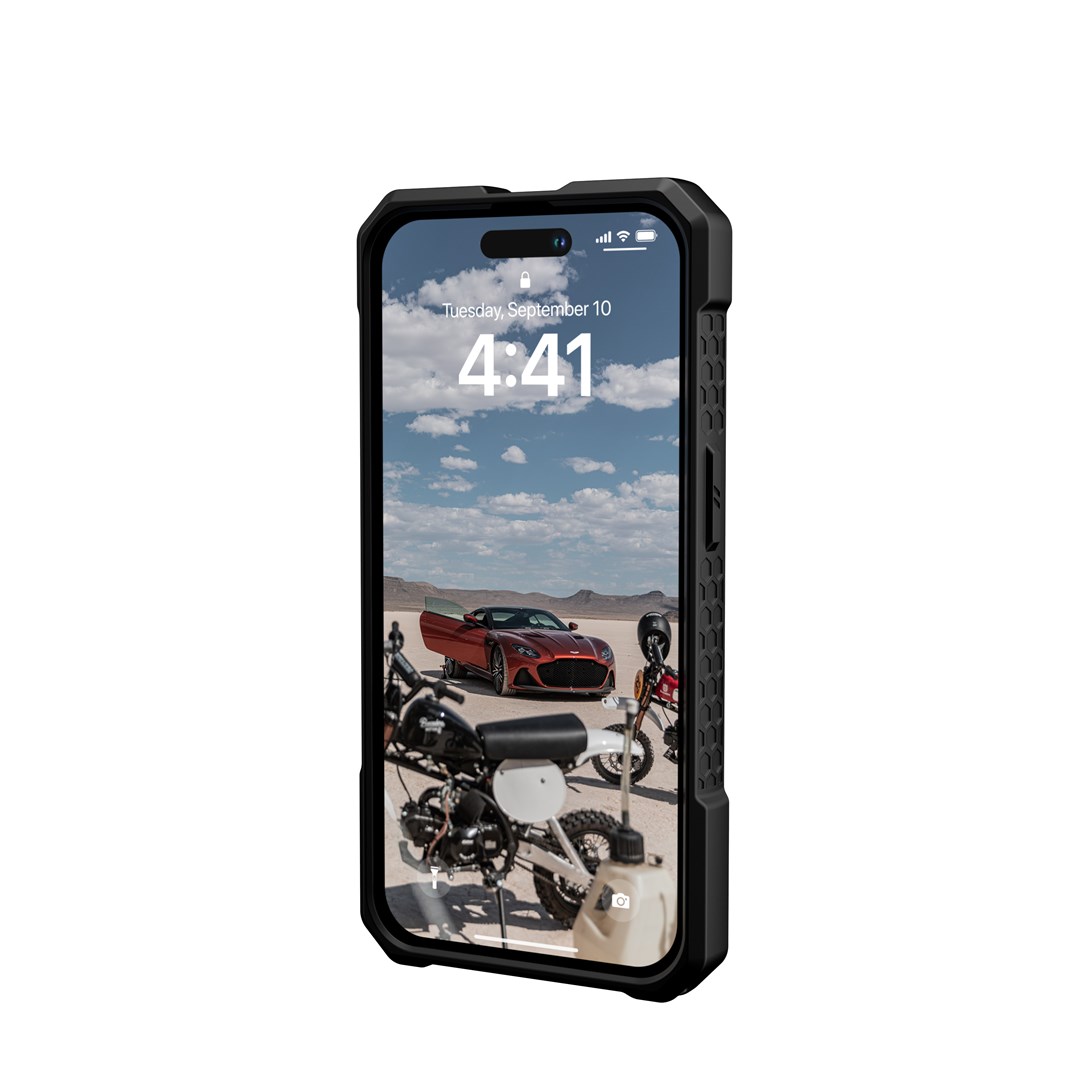 Urban Armor Gear Monarch Pro Kevlar mobile phone case 15.5 cm (6.1") Cover Black Urban Armor Gear Monarch Pro Kevlar mobile phone case 15.5 cm (6.1") Cover Black