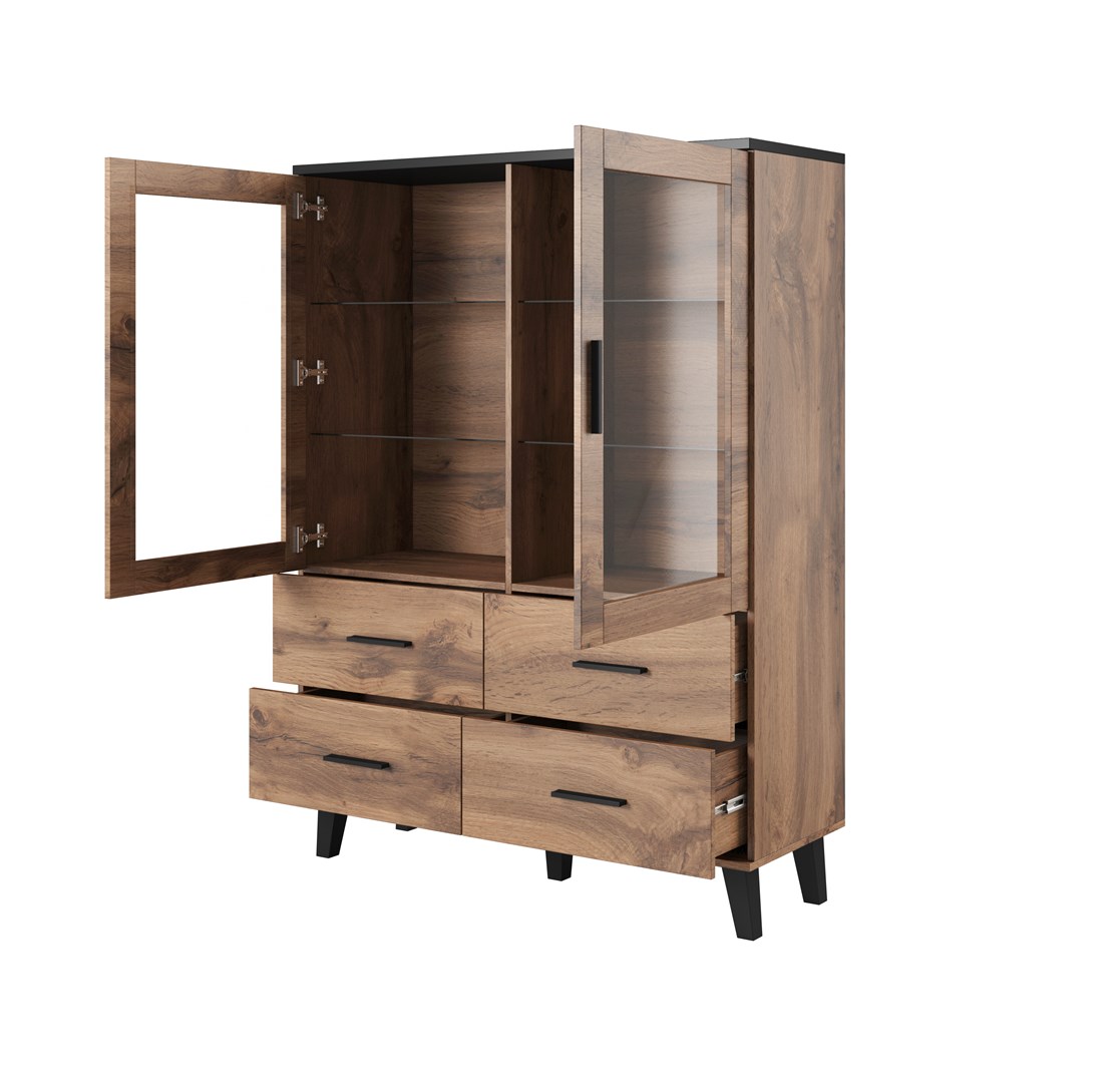 Cama living room set LOTTA 1 (RTV stand 160 + display cabinet 120 + sideboard 110 4D + coffee table 60) Cama living room set LOTTA 1 (RTV stand 160 + display cabinet 120 + sideboard 110 4D + coffee table 60)