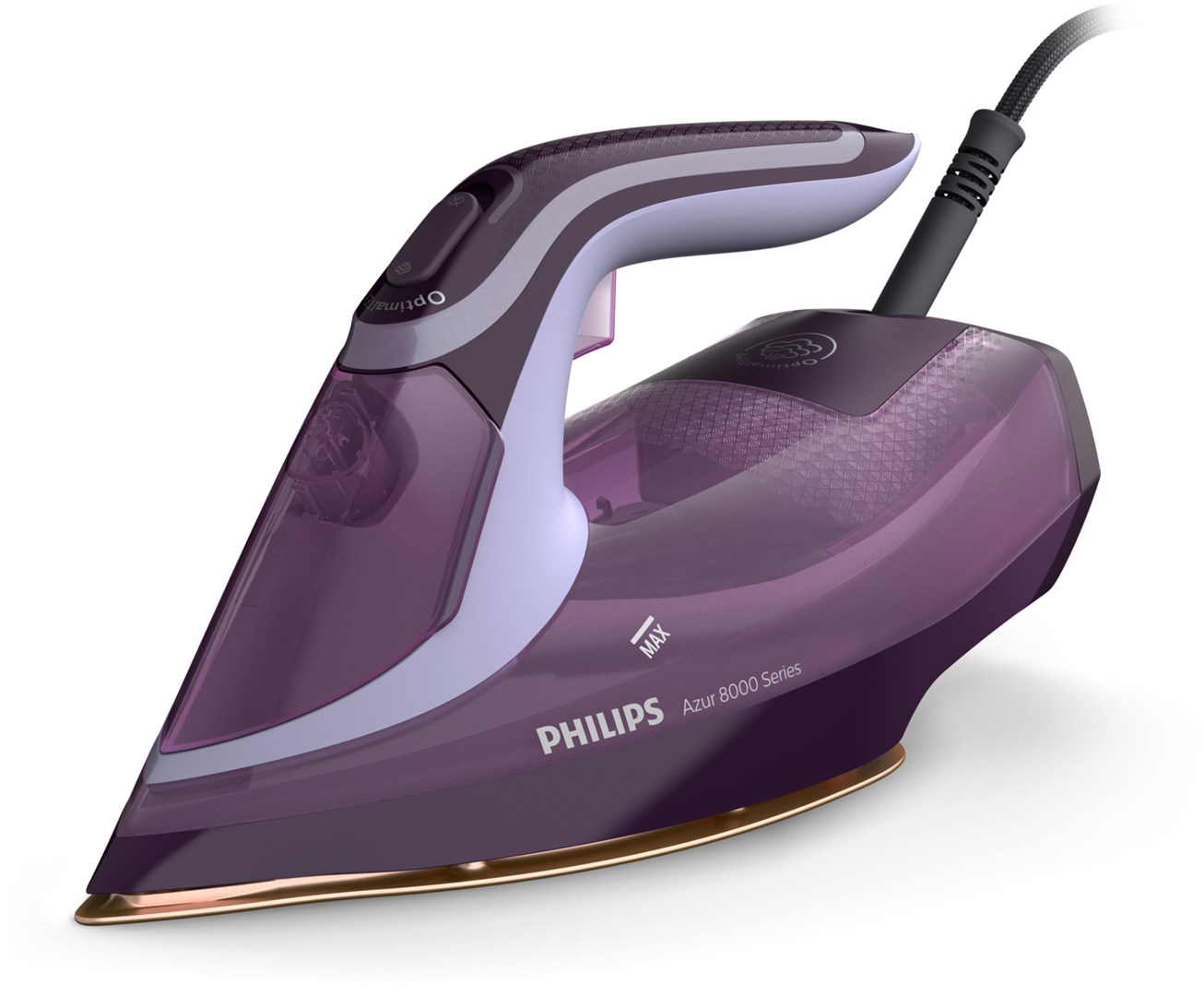 Philips | DST8021/30 | Steam Iron | Continuous steam 55 g/min | Steam boost performance 240 g/min | Purple Philips | DST8021/30 | Steam Iron | Continuous steam 55 g/min | Steam boost performance 240 g/min | Purple