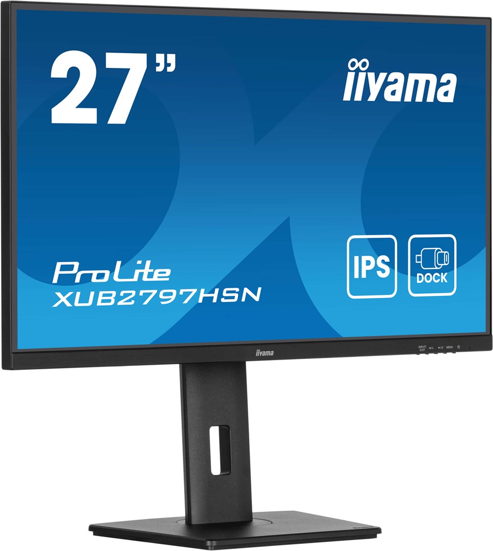 iiyama ProLite 27" IPS technology panel with USB-C dock and RJ45 (LAN) iiyama ProLite 27" IPS technology panel with USB-C dock and RJ45 (LAN)