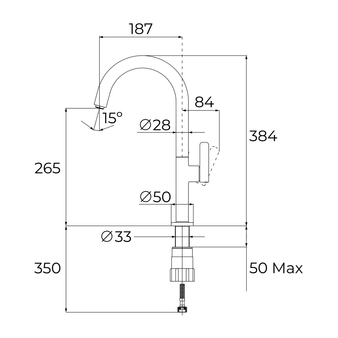 Teka Oval 915 Black Teka Oval 915 Black