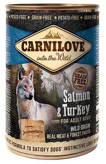 CARNILOVE Into the Wild Salmon&Turkey - Wet dog food - 400 g CARNILOVE Into the Wild Salmon&Turkey - Wet dog food - 400 g