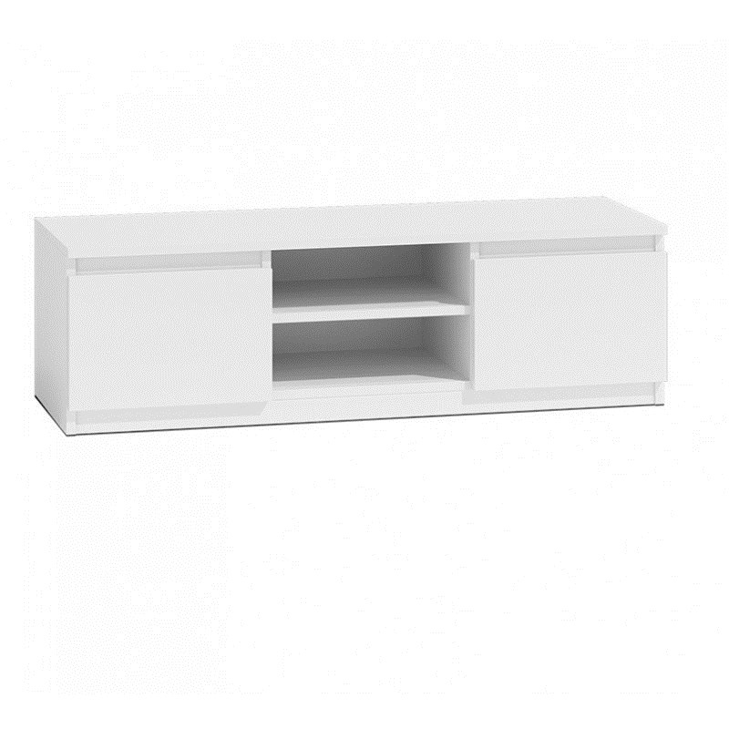 Topeshop RTV120 BIEL TV stand/entertainment centre 2 shelves Topeshop RTV120 BIEL TV stand/entertainment centre 2 shelves