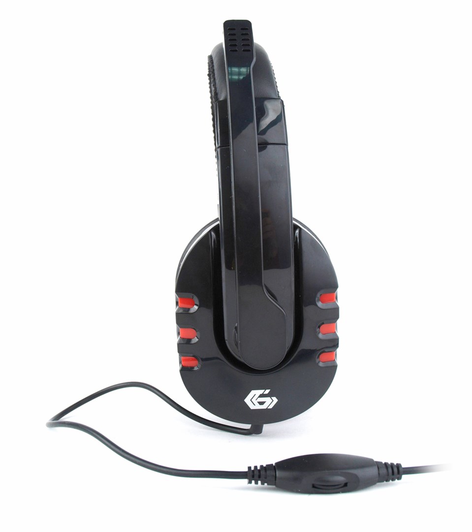 Gembird GHS-402 headphones/headset Wired Head-band Gaming Black Gembird GHS-402 headphones/headset Wired Head-band Gaming Black