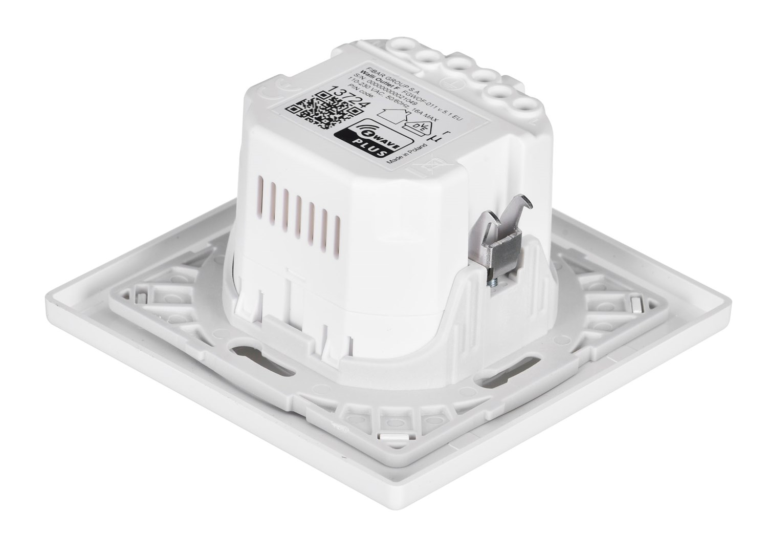 Fibaro Walli socket-outlet Type F White Fibaro Walli socket-outlet Type F White