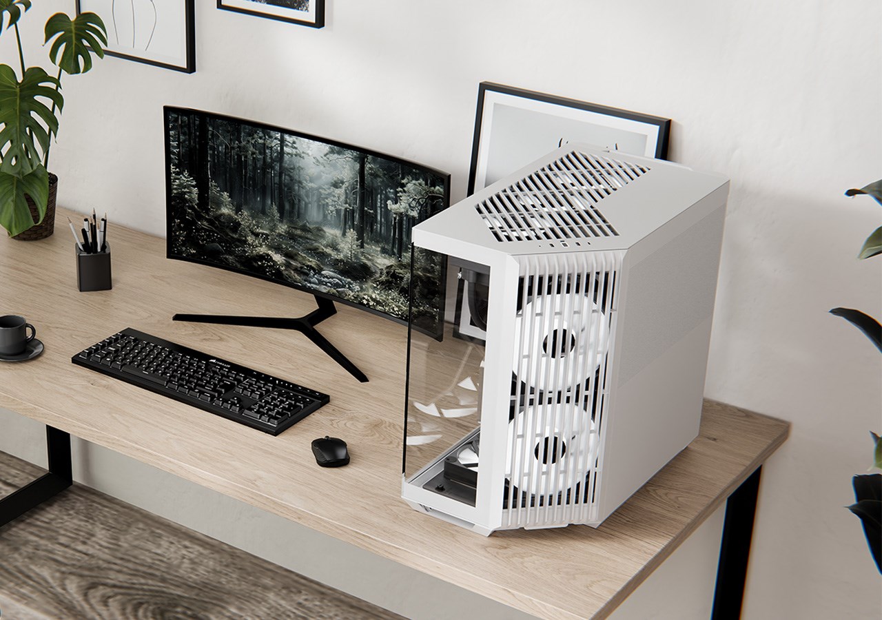 APNX V1-WT-v1 Midi Tower White APNX V1-WT-v1 Midi Tower White