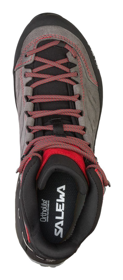 Salewa MTN Trainer Mid GTX Male Adult Charcoal, Grey, Red Salewa MTN Trainer Mid GTX Male Adult Charcoal, Grey, Red