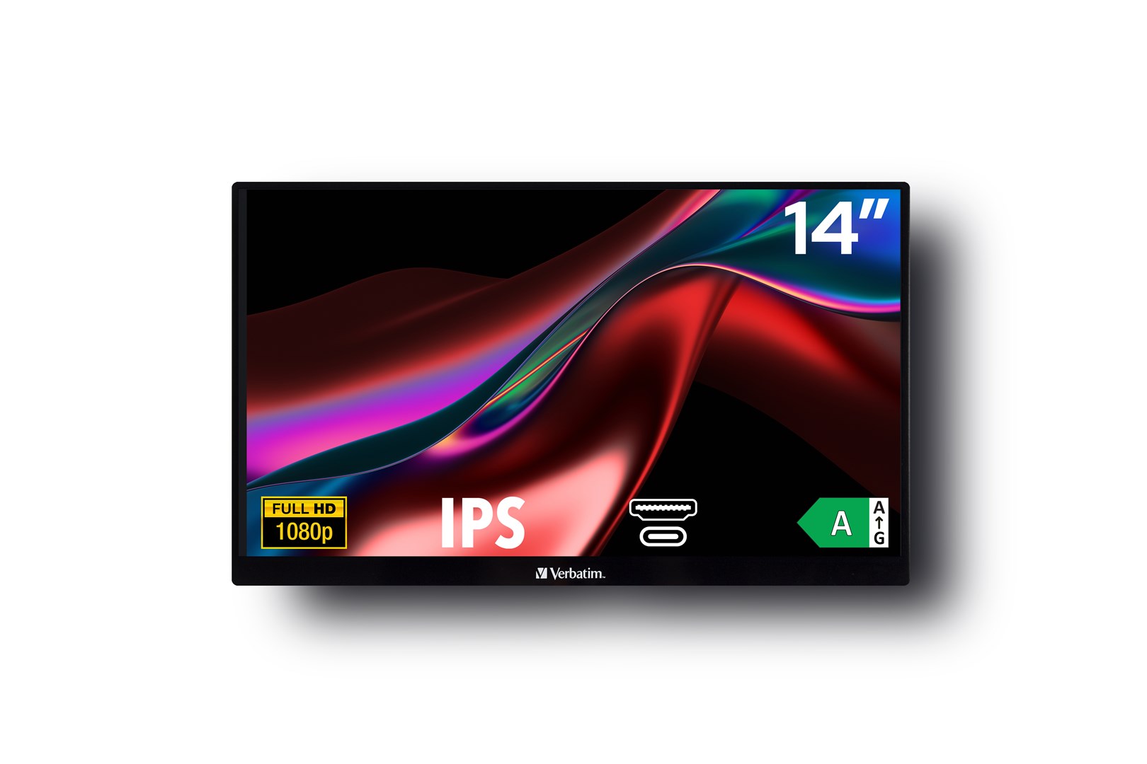 Verbatim 49590 computer monitor 35.6 cm (14") 1920 x 1080 pixels Full HD LCD Black Verbatim 49590 computer monitor 35.6 cm (14") 1920 x 1080 pixels Full HD LCD Black
