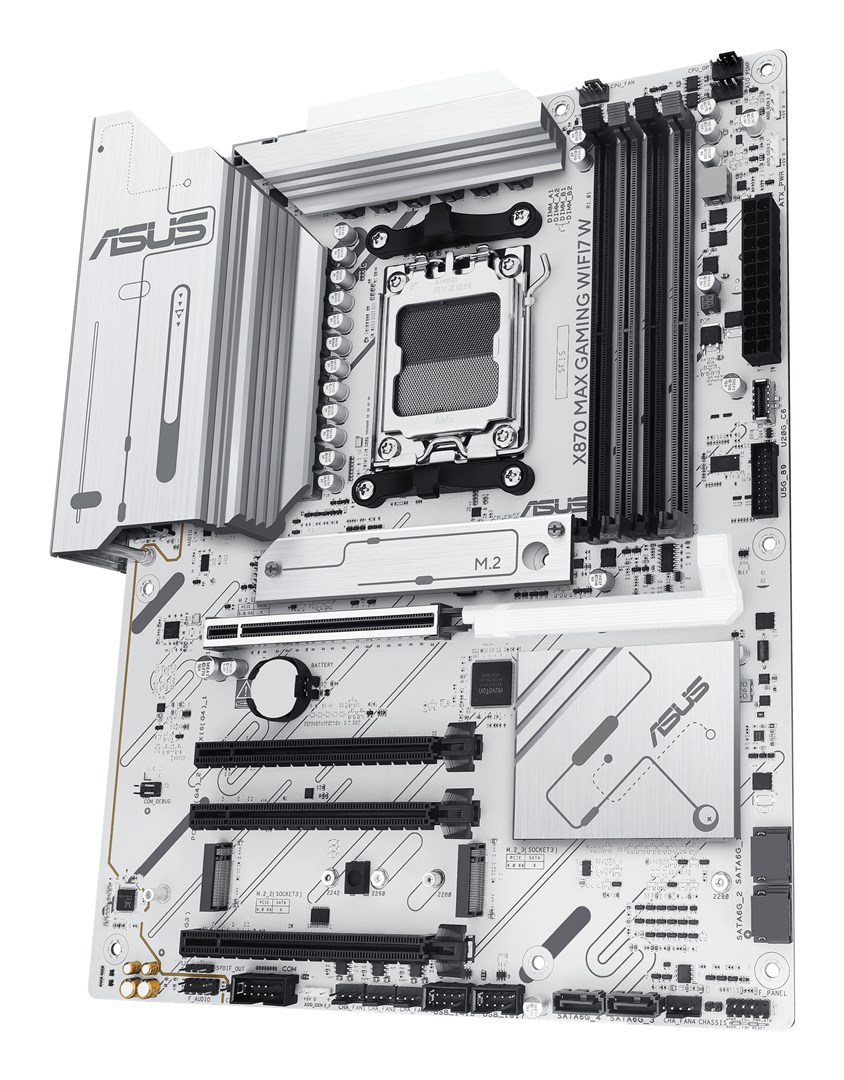 ASUS X870 MAX GAMING WIFI7 W AMD X870 Socket AM5 ATX ASUS X870 MAX GAMING WIFI7 W AMD X870 Socket AM5 ATX