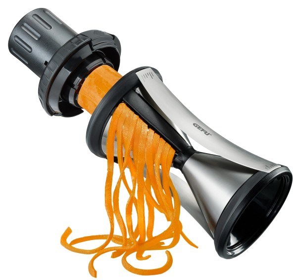 GEFU SPIRELLI XL slicer Manual Black, Stainless steel Plastic, Stainless steel GEFU SPIRELLI XL slicer Manual Black, Stainless steel Plastic, Stainless steel