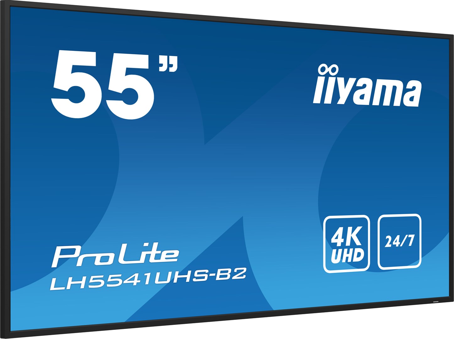 iiyama 55" Professional Digital Signage display with 4K UHD resolution and 24/7 operating time iiyama 55" Professional Digital Signage display with 4K UHD resolution and 24/7 operating time