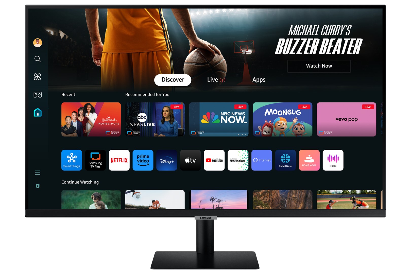 Samsung M70D computer monitor 81.3 cm (32") 3840 x 2160 pixels 4K Ultra HD LED Black Samsung M70D computer monitor 81.3 cm (32") 3840 x 2160 pixels 4K Ultra HD LED Black
