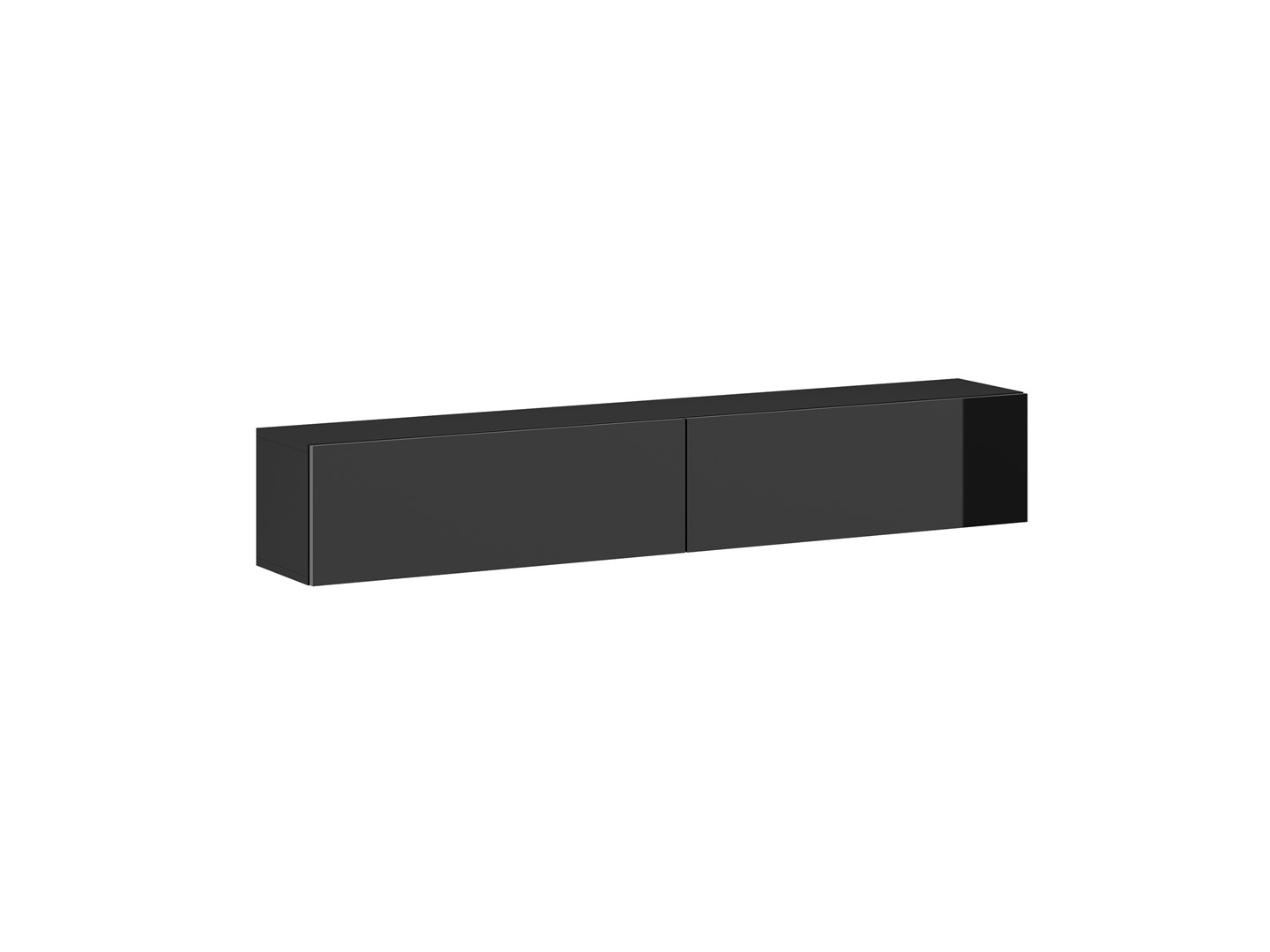 Cama TV Stand VIGO '180' 30/180/40 black/black gloss Cama TV Stand VIGO '180' 30/180/40 black/black gloss