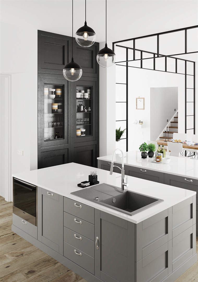 1-bowl granite sink with drainer 1-bowl granite sink with drainer