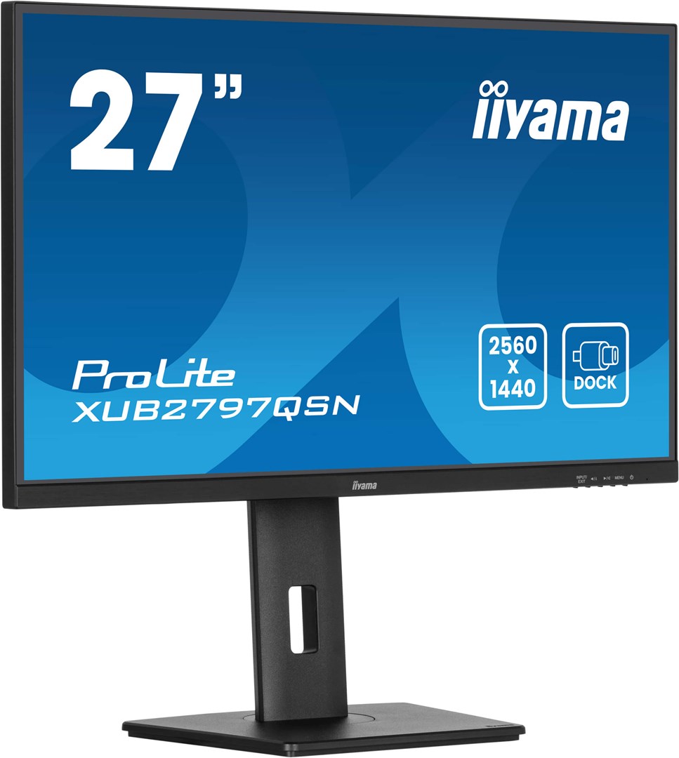 iiyama ProLite 27’’ QHD IPS technology panel with USB-C dock and RJ45 (LAN) iiyama ProLite 27’’ QHD IPS technology panel with USB-C dock and RJ45 (LAN)