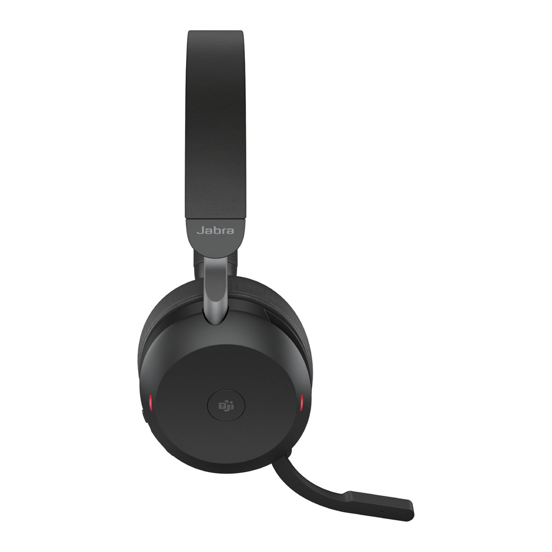 Jabra Evolve2 75 - USB-A MS Teams with Desk Stand - Black Jabra Evolve2 75 - USB-A MS Teams with Desk Stand - Black
