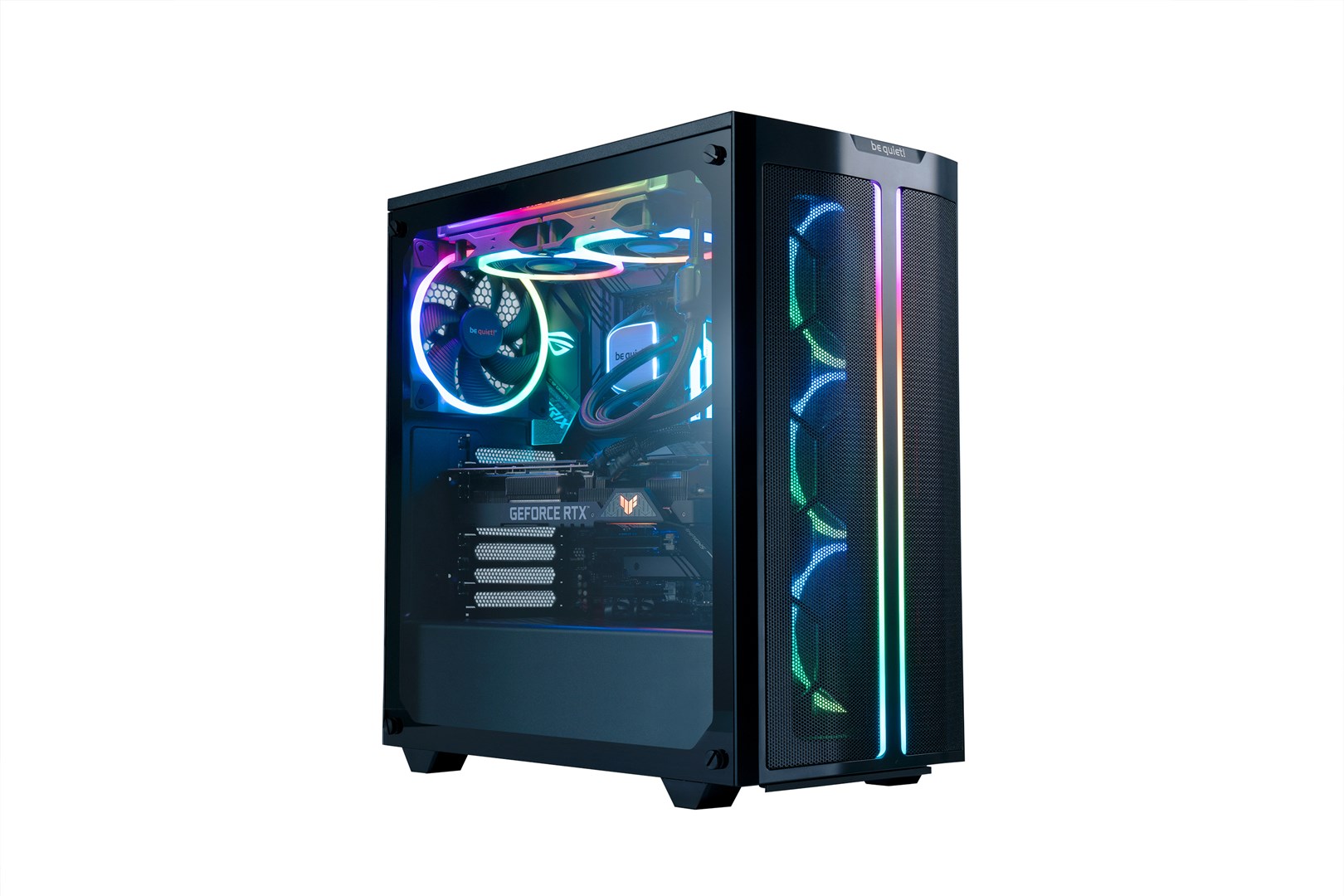 be quiet! Light Wings 140mm ARGB PWM Fan Black 3 Pack be quiet! Light Wings 140mm ARGB PWM Fan Black 3 Pack